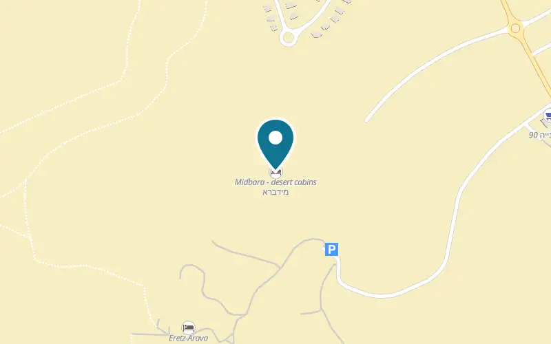 Map showing Midbara at Tzukim, Tzukim