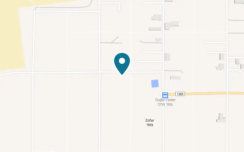 Map showing Moa Winery at 51 Moshav Tzofar, Tzofar