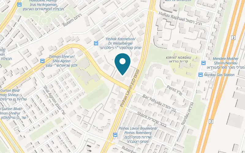 Map showing Moroccan Cookies at 7 Weisselberger Street, Lev Yasmin centre, Netanya