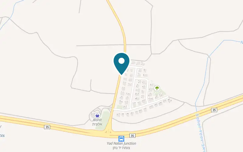 Map showing Mr. Kranch at HaMeyasdim Street, Yad Natan, Yad Natan