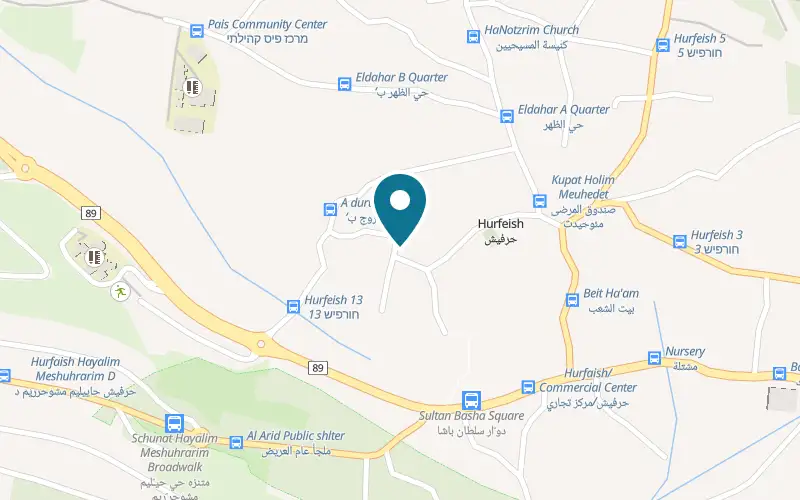 מפה: מר פיצה רה באלח׳לווה, חורפיש
