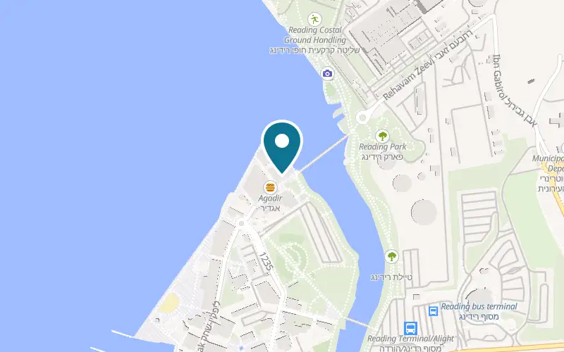Map showing Museum of Illusions Tel Aviv at Building 26, north side of the Tel Aviv Port, 6 Yosef Yekutieli Street, Tel Aviv-Yafo
