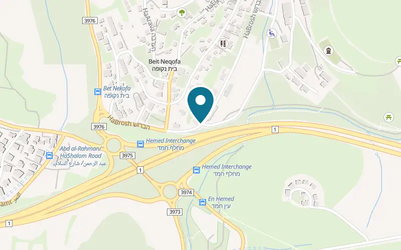 Map showing Naya at Moshav Beit Nekofa, Beit Nekofa