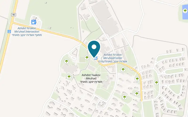 Map showing Nika at Kibbutz Ashdot Ya'akov Meuhad, Ashdot Ya'akov Meuhad