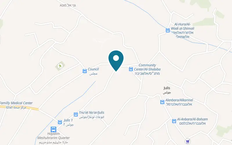 Map showing Noor at The village centre, Julis