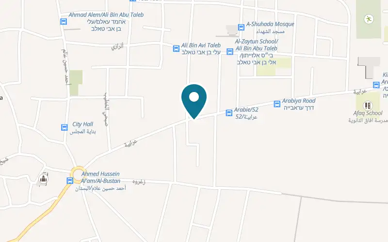 Map showing Nur al-Din at Kafr Manda, Kafr Manda