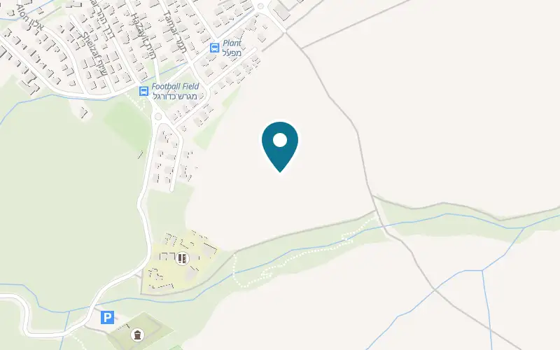 Map showing Ohel LaNof at On the edge of the moshava, Yavne'el