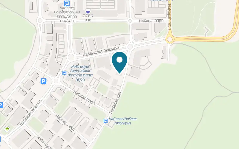 Map showing OIG at 8 HaGanan Street, Modi'in-Maccabim-Re'ut