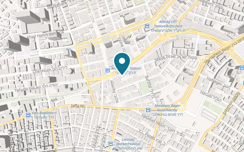 Map showing Optic Vision at 4 Mikve Israel Street, Tel Aviv-Yafo