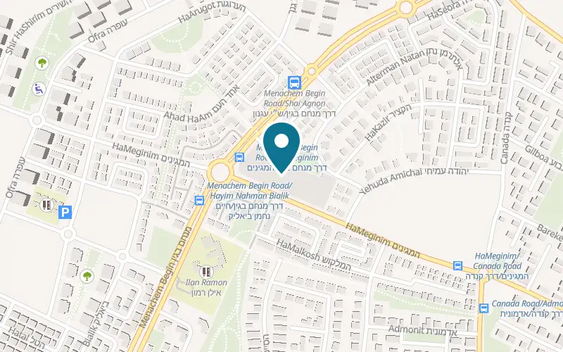 Map showing Oshi Oshi Gan Yavne at 56 Derech HaMeginim, Friendly centre, Gan-Yavne