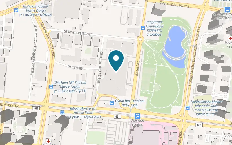 Map showing Oshi Oshi Petah Tikva at The Great Mall, floor 1, Petah Tikva