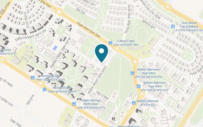 Map showing Oshi Oshi Rosh HaAyin at 9 Zohara Alfasia Street, Shafir Center, Rosh HaAyin