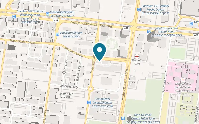 Map showing Patrick's at 4 Totseret HaAretz Street, Shop Time compound, Petah Tikva