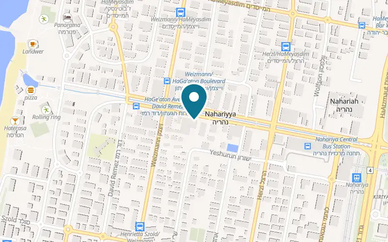Map showing Penguin at 31 HaGa'aton Boulevard, Nahariya