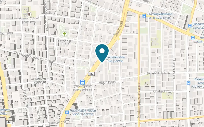 Map showing Penpall at 37 Herzl Street, Rishon LeZion