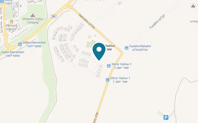 Map showing Pizza Raffaelo at Moshav She'ar Yashuv, Upper Galilee, She'ar Yashuv