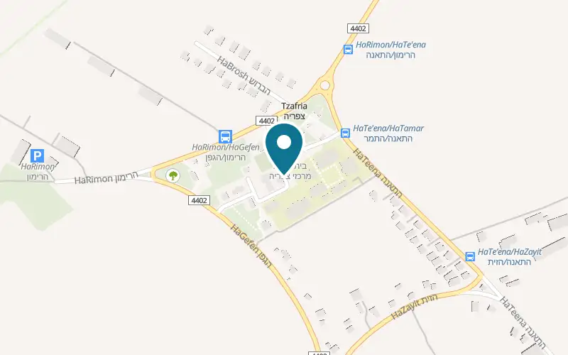 מפה: פיצה סטורי צפרייה ברחוב הארז 1, צפרייה