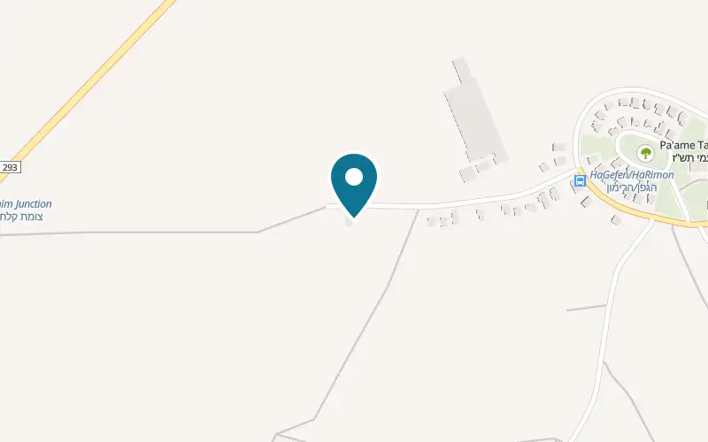 Map showing Pninat HaHalomot at Moshav Pa'amei Tashaz, Pa'amei Tashaz