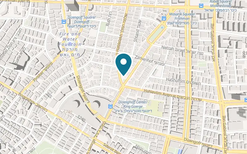 Map showing Port 19 Shlomo HaMelech at 2 Shlomo HaMelech Street, Tel Aviv-Yafo