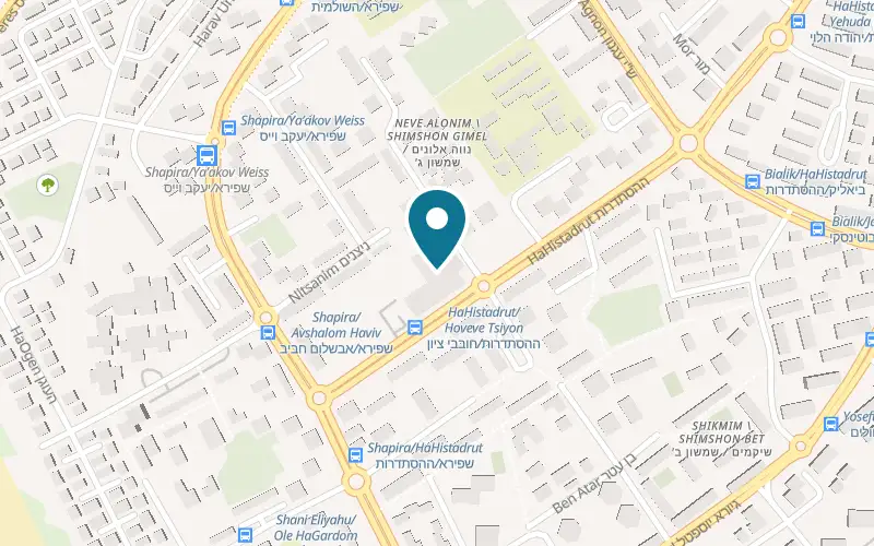 Map showing PROFIT Ashkelon at Lev Ashkelon mall, 40 HaHistadrut Street, Ashkelon