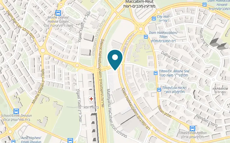 מפה: פרופיט מודיעין בדם המכבים 28, מודיעין-מכבים-רעות