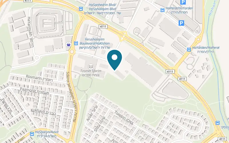 Map showing PROFIT Yavne at 1 HaKishon Street, Yavne