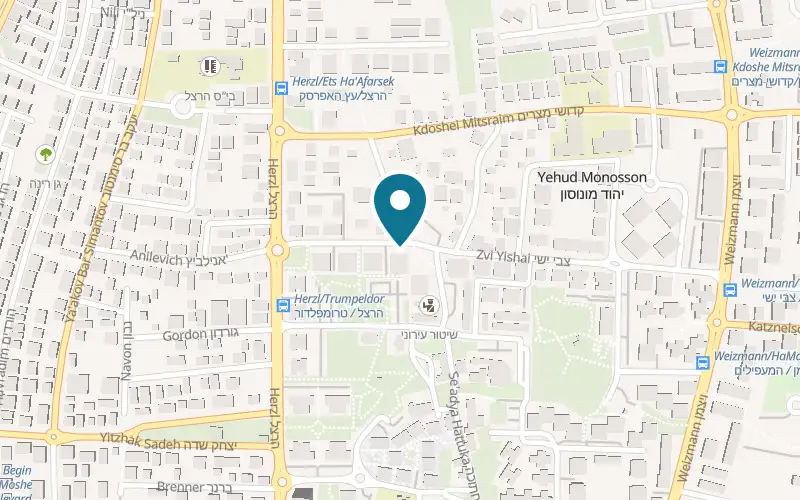 Map showing PROFIT Yehud at Garden Center, 8 Maklef Street, Yehud