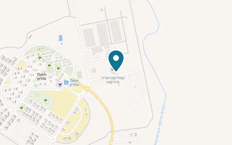 Map showing Pub 40 at Tlalim, Tlalim