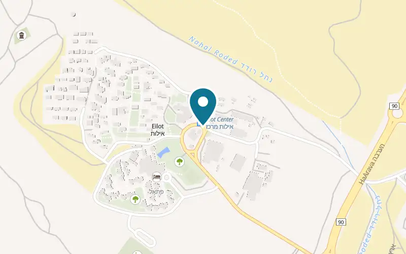 Map showing Pub HaTavas at Kibbutz Eilot, Eilot