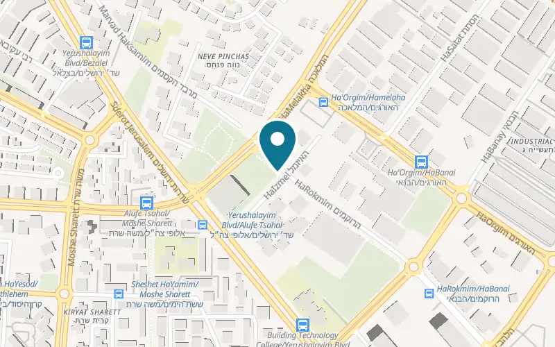 Map showing Rambla at 2 HaRokmim Street, Amot Campus building, Holon