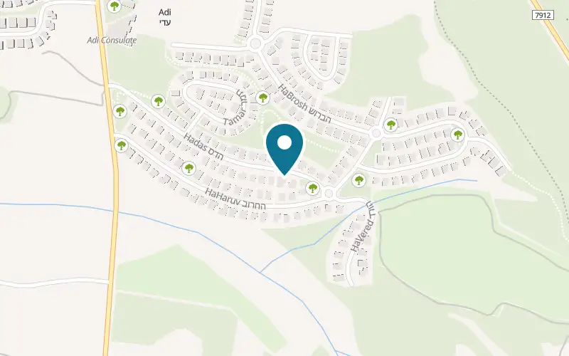 Map showing Rony's Bread at 365 Hadas Street, Adi, Adi