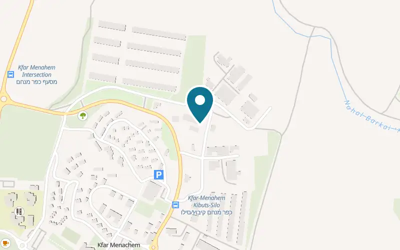 Map showing Rosa Winery at Sderat HaOmanim, the artists' avenue, Kibbutz Kfar Menahem, Kfar Menahem