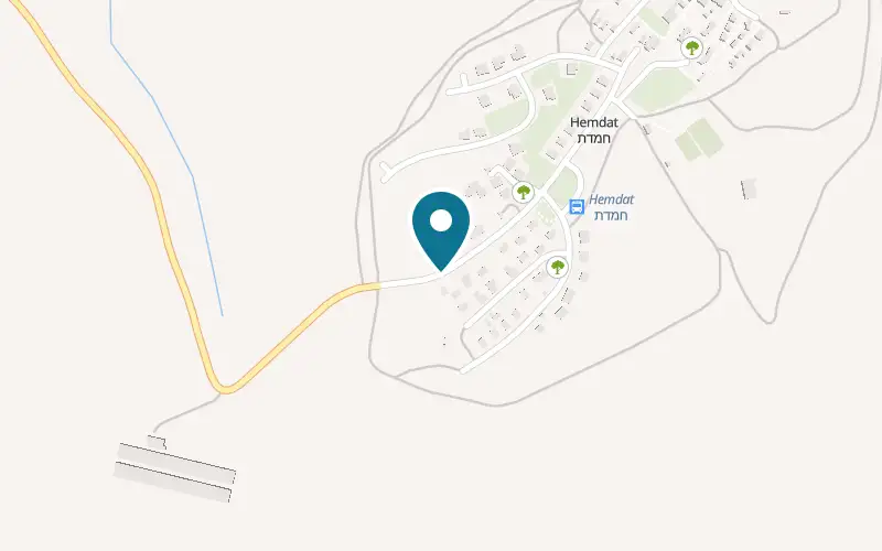 Map showing Rozalia at Hemdat, Hemdat
