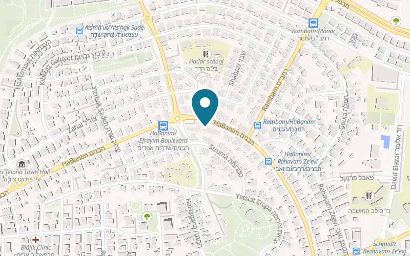 מפה: רוזמרין פרחים בדרך הבנים 50, נס ציונה