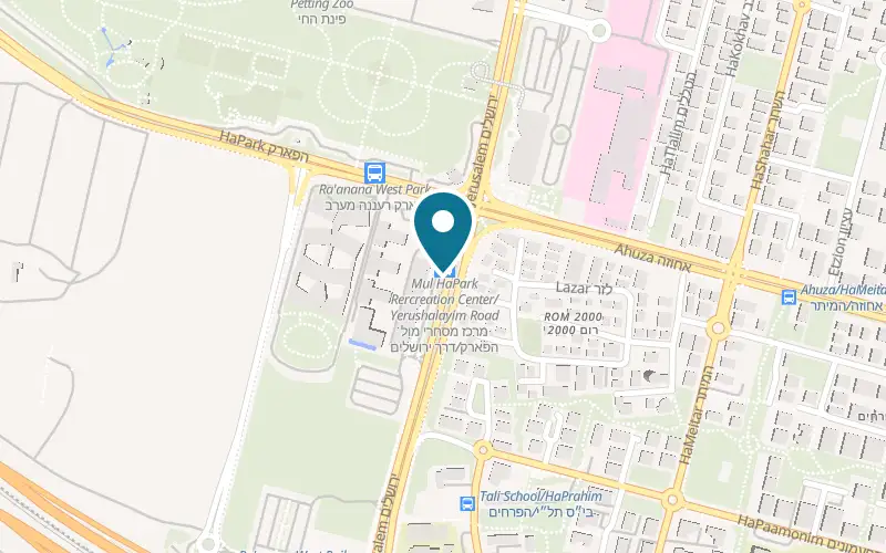 Map showing Same Same at 267 Ahuza Street, Ra'anana