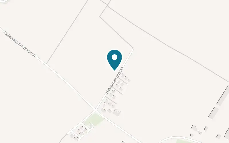 Map showing Shemen Yogev at 26 HaKramim Street, Moshav Kfar Ahim, Kfar Ahim