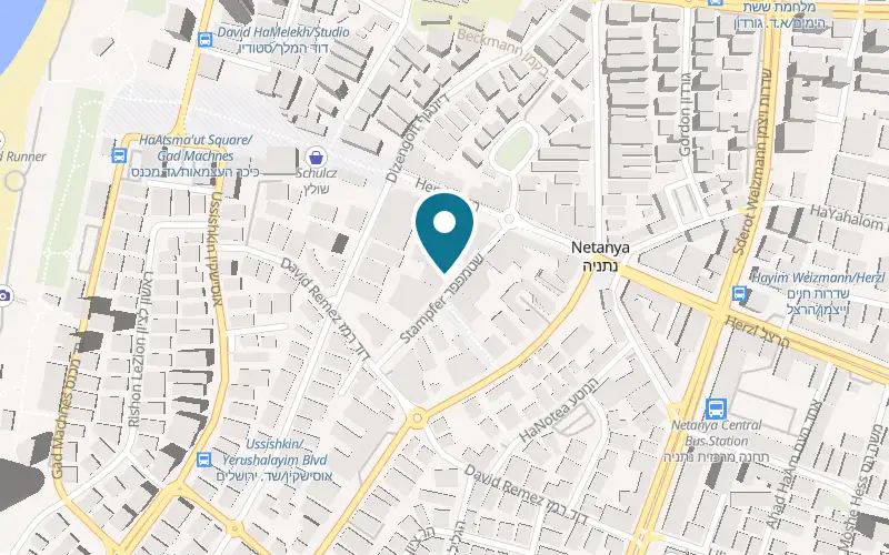מפה: שטמפפר ביהושע שטמפפר 6, נתניה