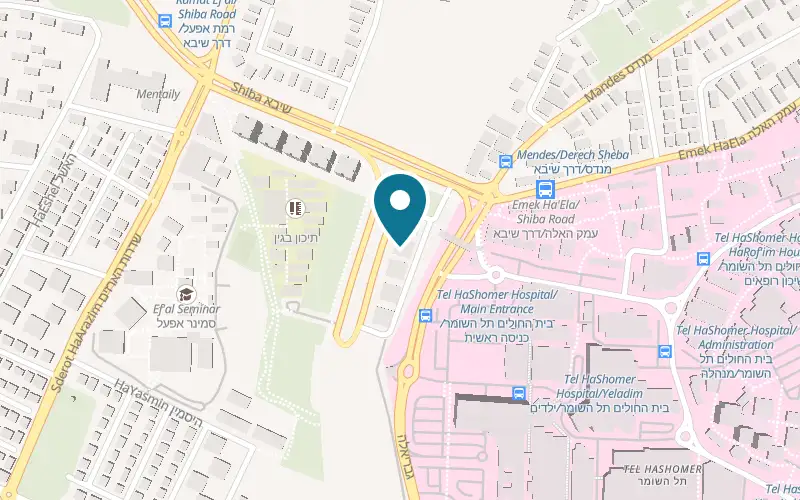 מפה: Sideways ברחוב רפאל איתן 42, רמת אפעל, רמת גן