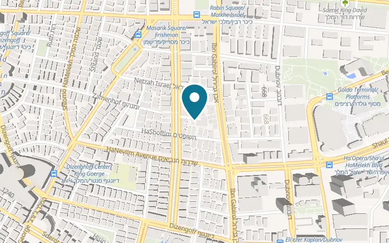 Map showing Sivananda Yoga Center Tel Aviv at 6 Latris Alley, Tel Aviv-Yafo
