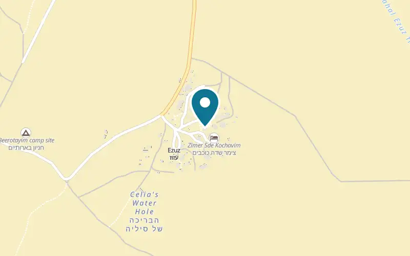 Map showing Studio Tobiana at Ezuz, Ezuz