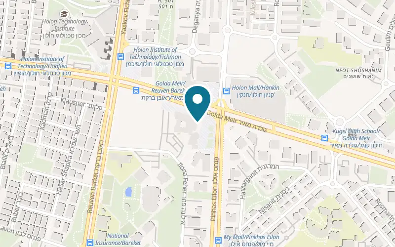 Map showing SUMO at 6 Golda Meir Street, Holon