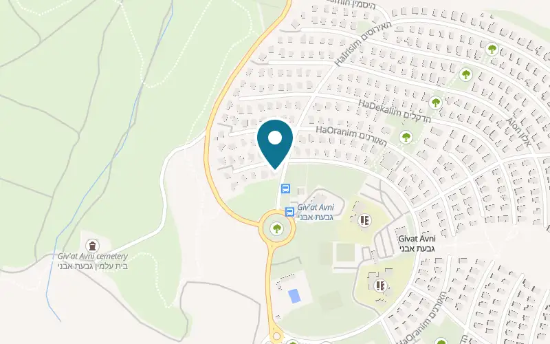 Map showing Sweetal at 11 HaSavyonim Street, Giv'at Avni