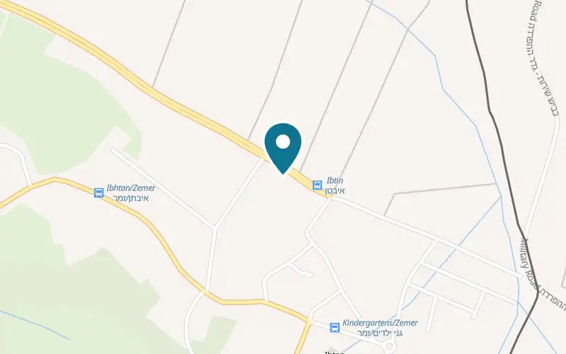 Map showing Taboon Al Hassan at 4 Ibthan, Zemer