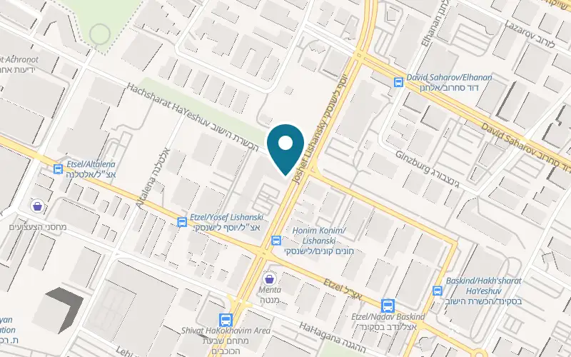 Map showing Tampopo at 9 Yosef Lishanski Boulevard, Honim Konim complex, Rishon LeZion