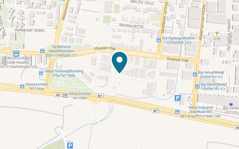 Map showing Tatti Loft at 3 Avraham Giron Street, Yehud