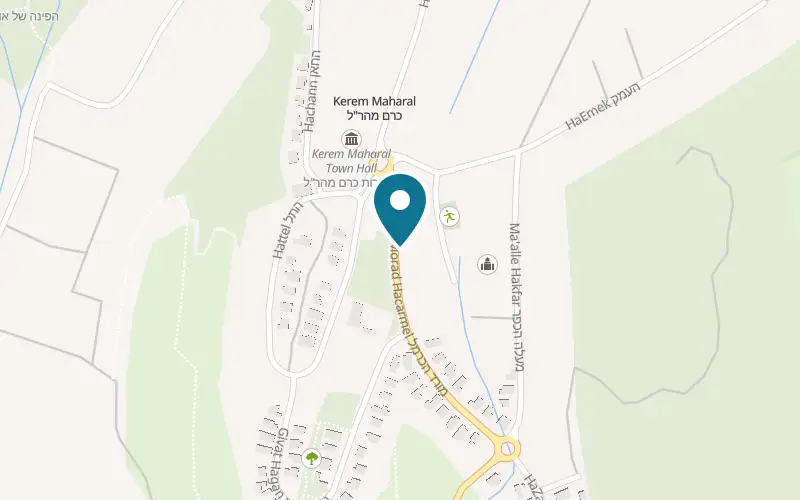Map showing Terra 54 at Kerem Maharal, Kerem Maharal