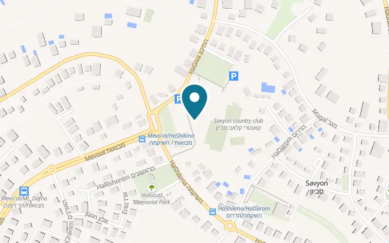 Map showing The Factory by Mila at 1 HaShikma Street, next to Mila, Savyon