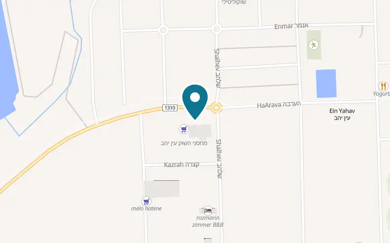Map showing Tito Italkia at Commercial centre, Moshav Ein Yahav, Ein Yahav