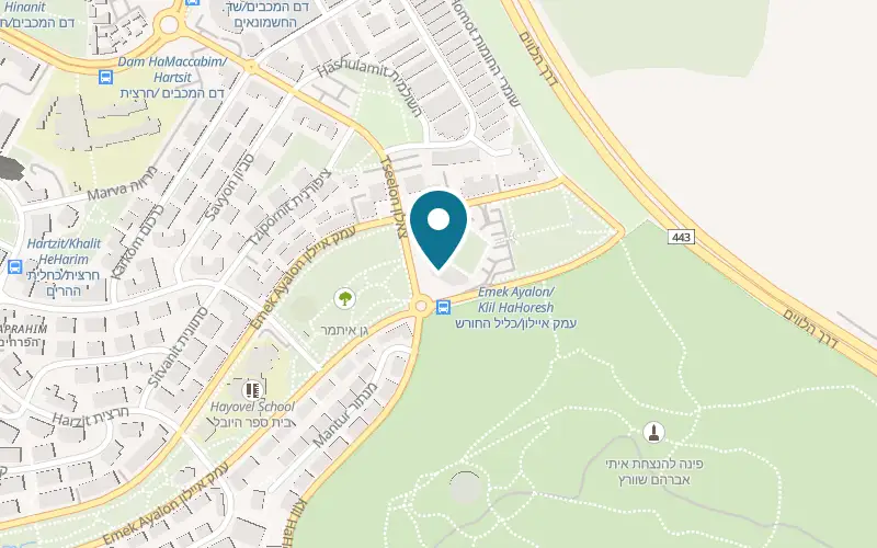 Map showing Tomer's Bread Modi'in Center at 21 Tze'elon Street, Modi'in Center, Modi'in-Maccabim-Re'ut