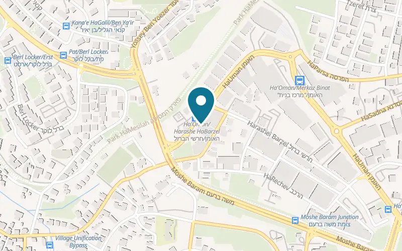 Map showing Tufiney at Factory shop, 27 HaUman Street, Talpiot, Jerusalem